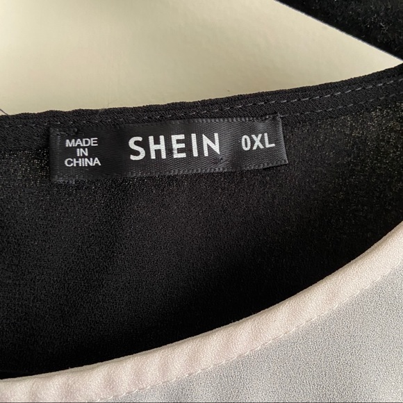 SHEIN Color Block Top - Picture 2 of 4